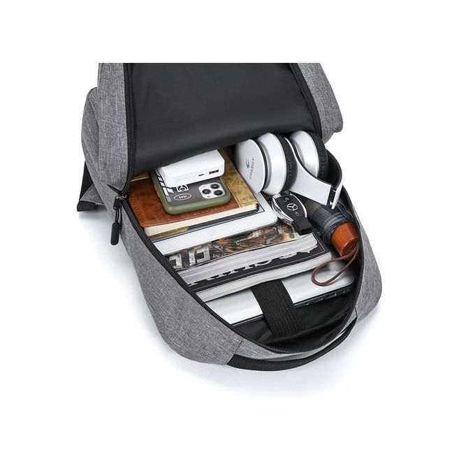 Ensemble de Sac à Dos 3 Pièces avec Chargeur USB - Sac à Dos Professionnel pour Ordinateur Portable