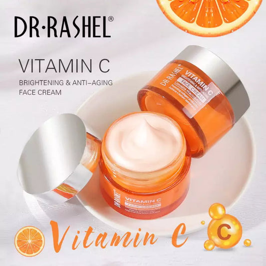 Crème Vitamin C éclaircissante anti-âge pour le visage - Dr Rashel