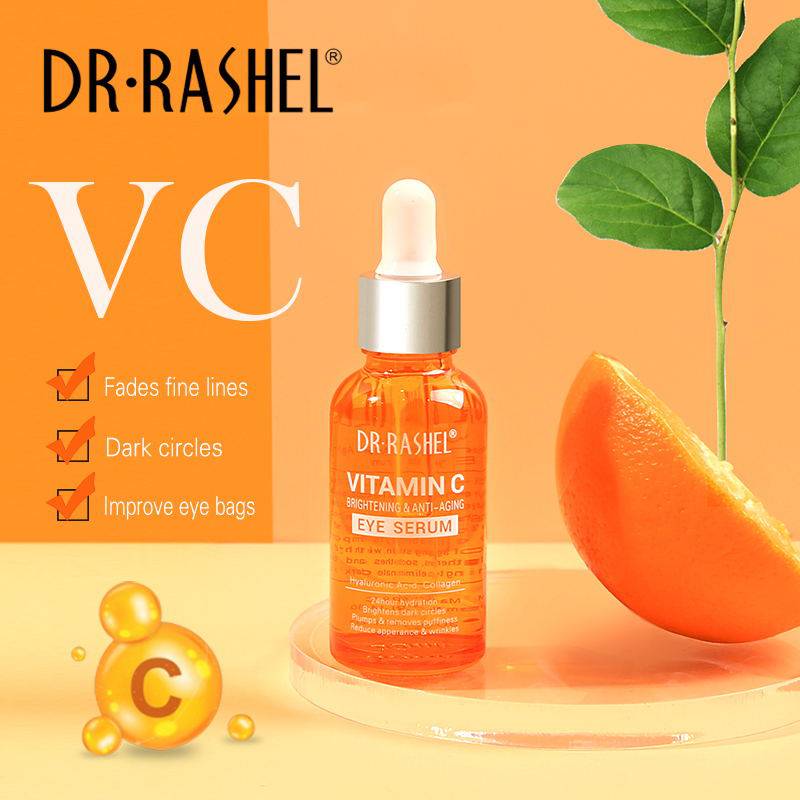 Sérum Yeux Vitamine C Anti Cernes Poches et Ridules - Dr Rashel