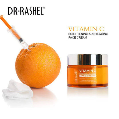 Crème Vitamin C éclaircissante anti-âge pour le visage - Dr Rashel