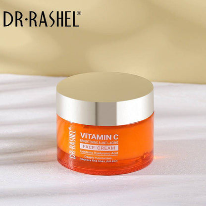 Crème Vitamin C éclaircissante anti-âge pour le visage - Dr Rashel